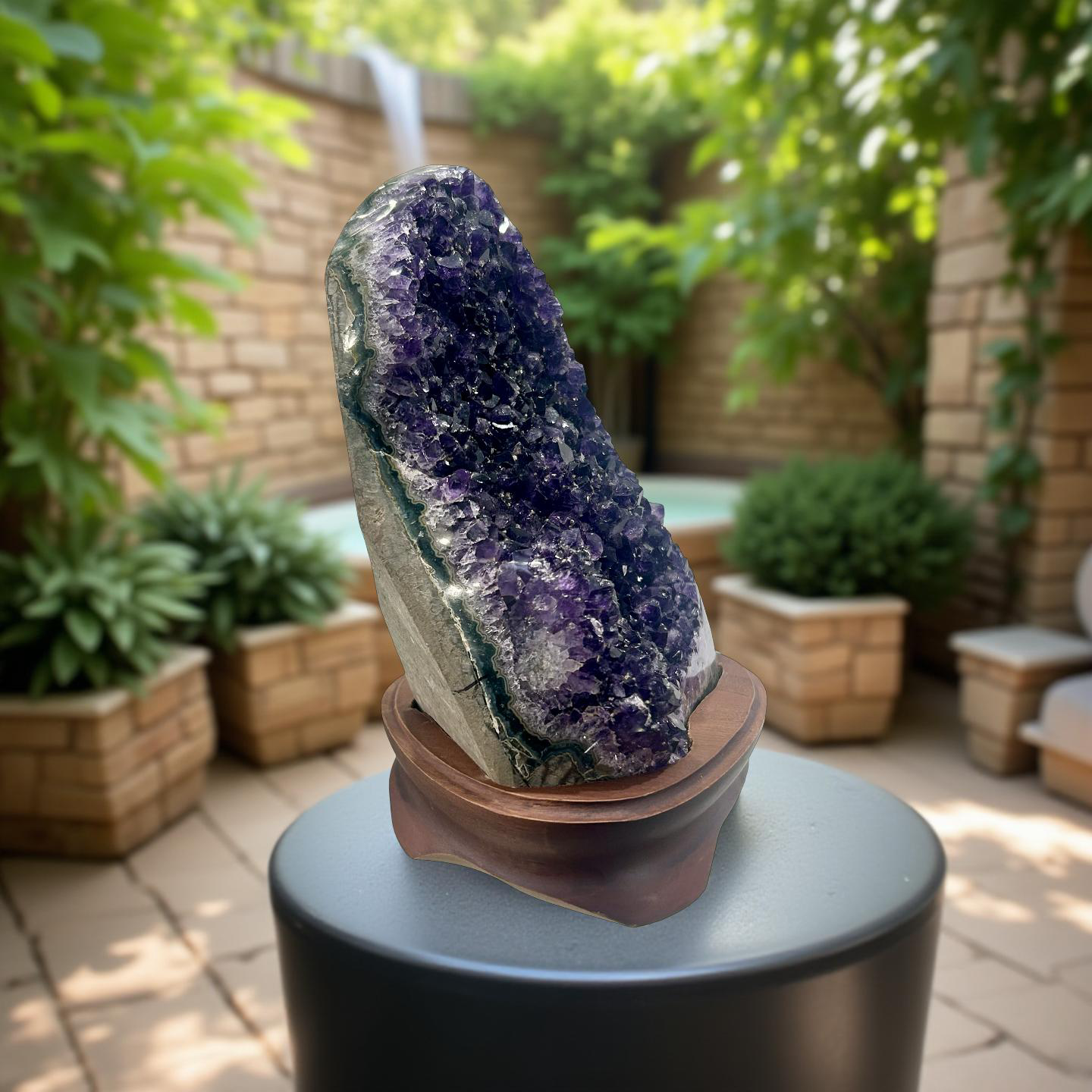 Amethyst on Base from Brazil