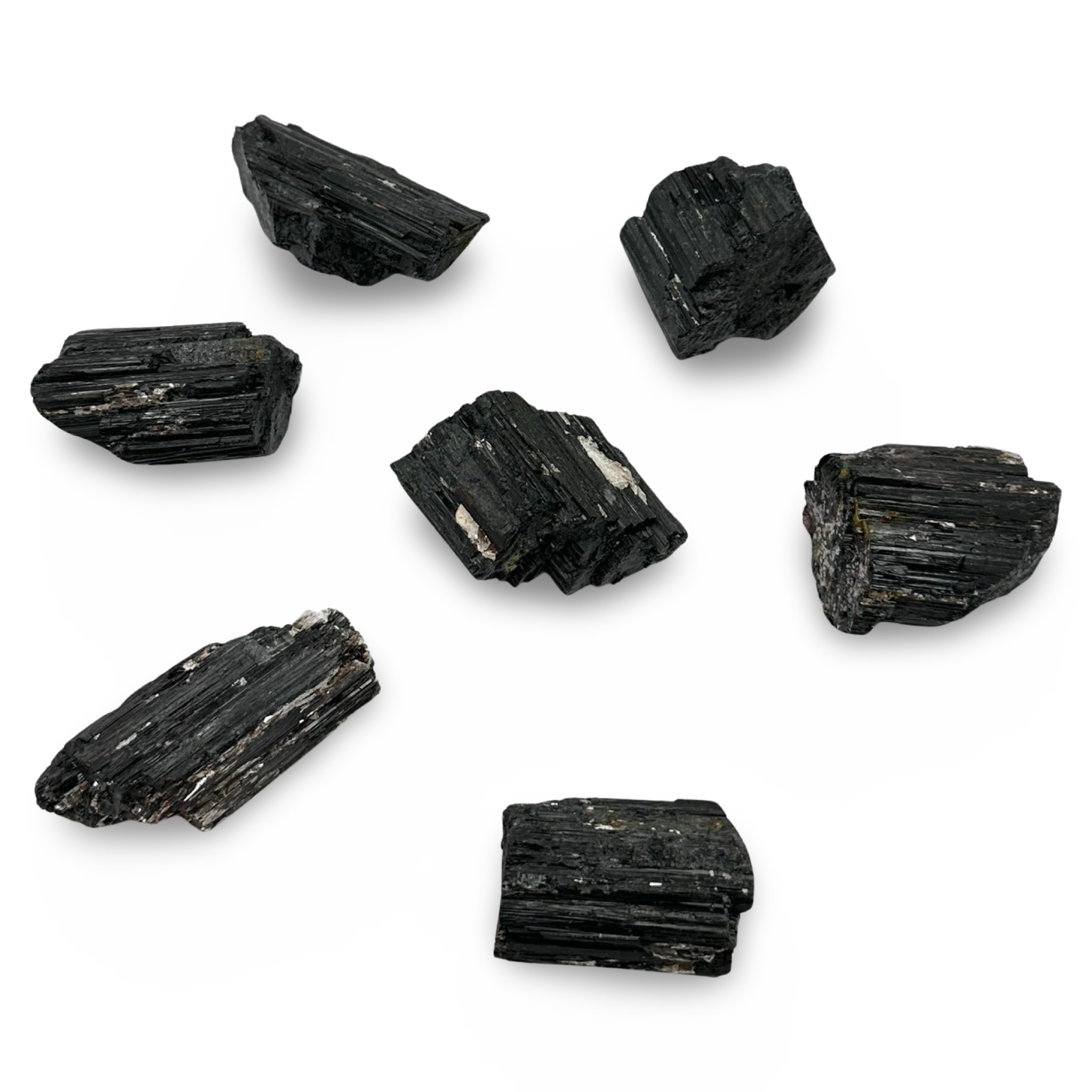 Wholesale Black Tourmaline Raw Stones - Sold by Piece