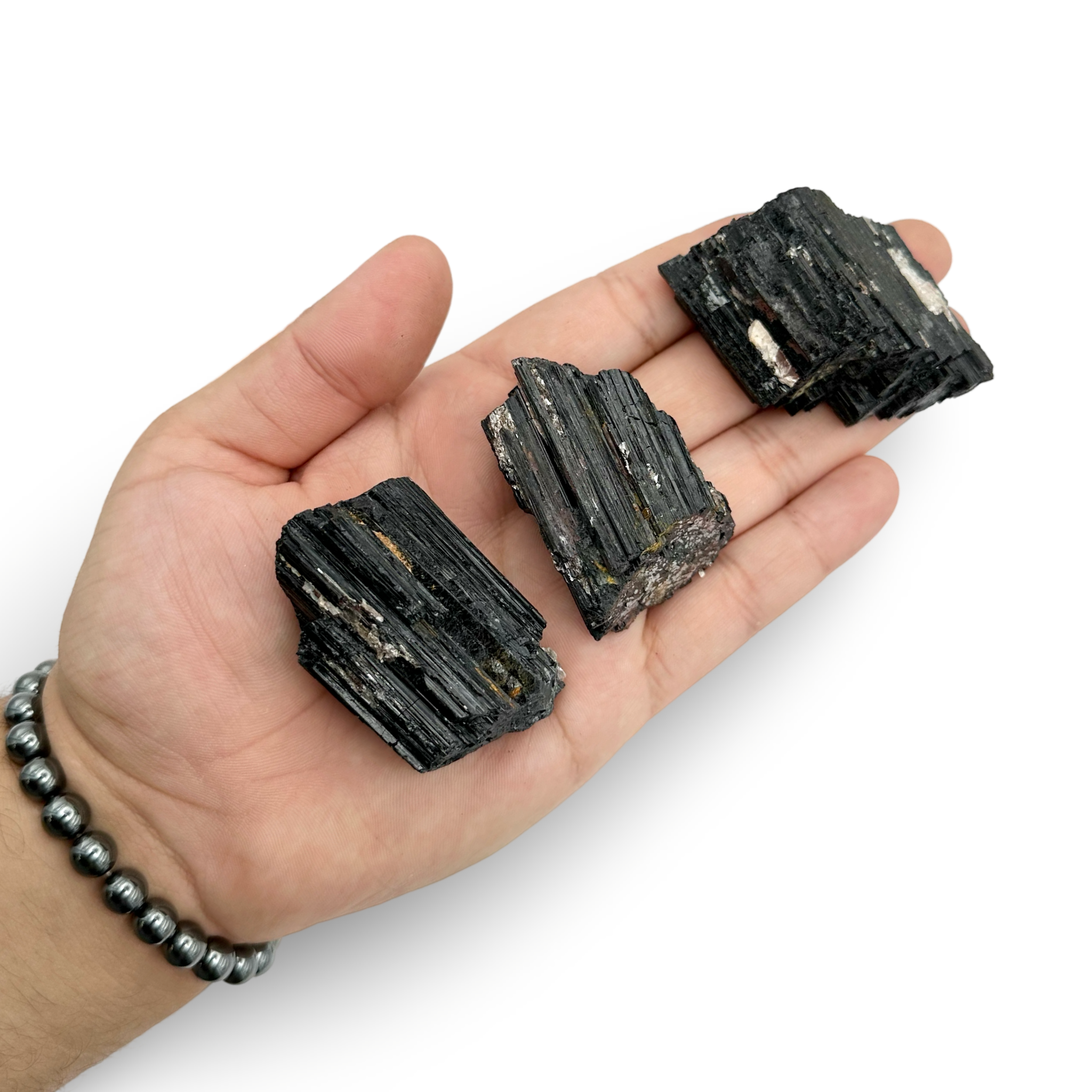 Wholesale Black Tourmaline Raw Stones - Sold by Piece