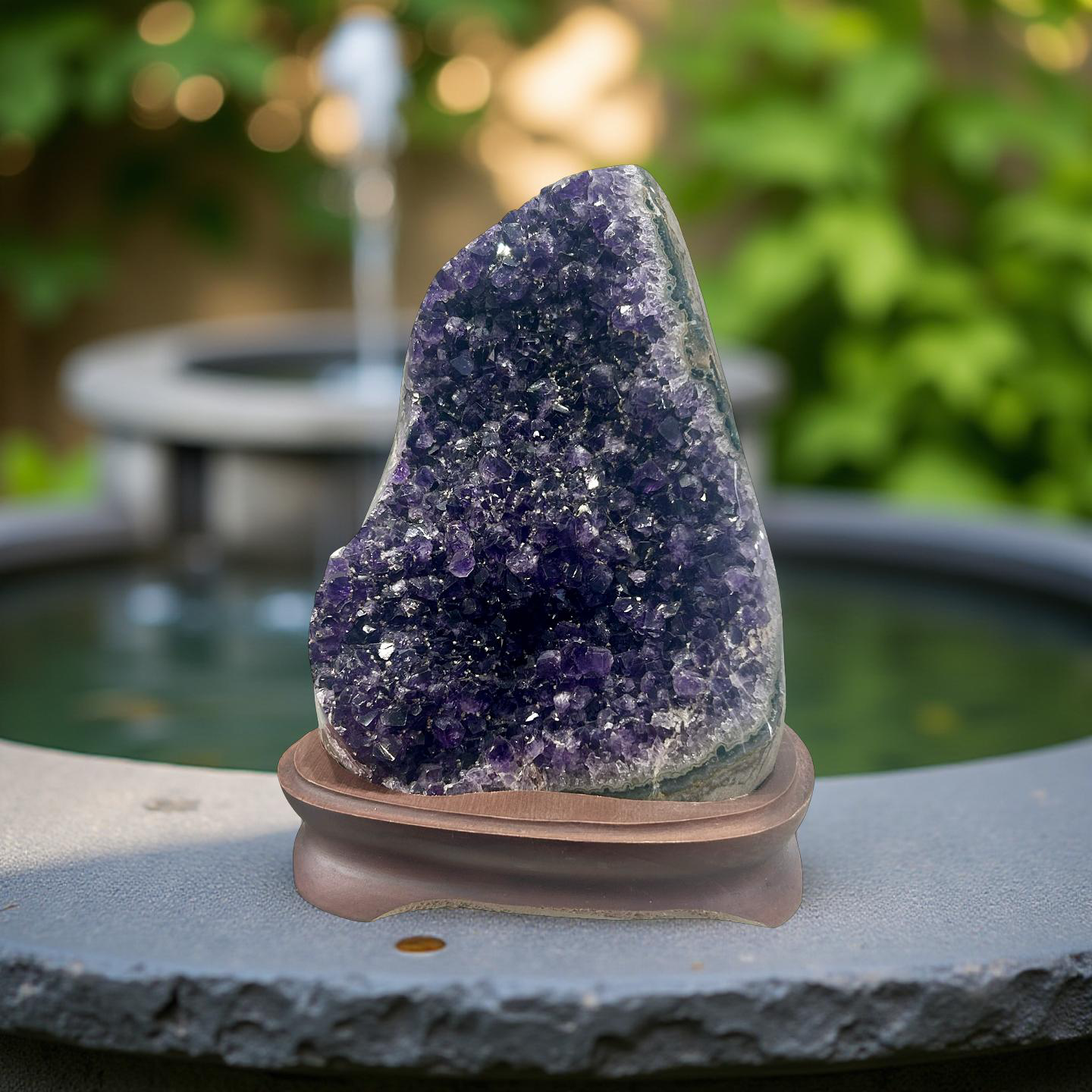 Amethyst on Base from Brazil