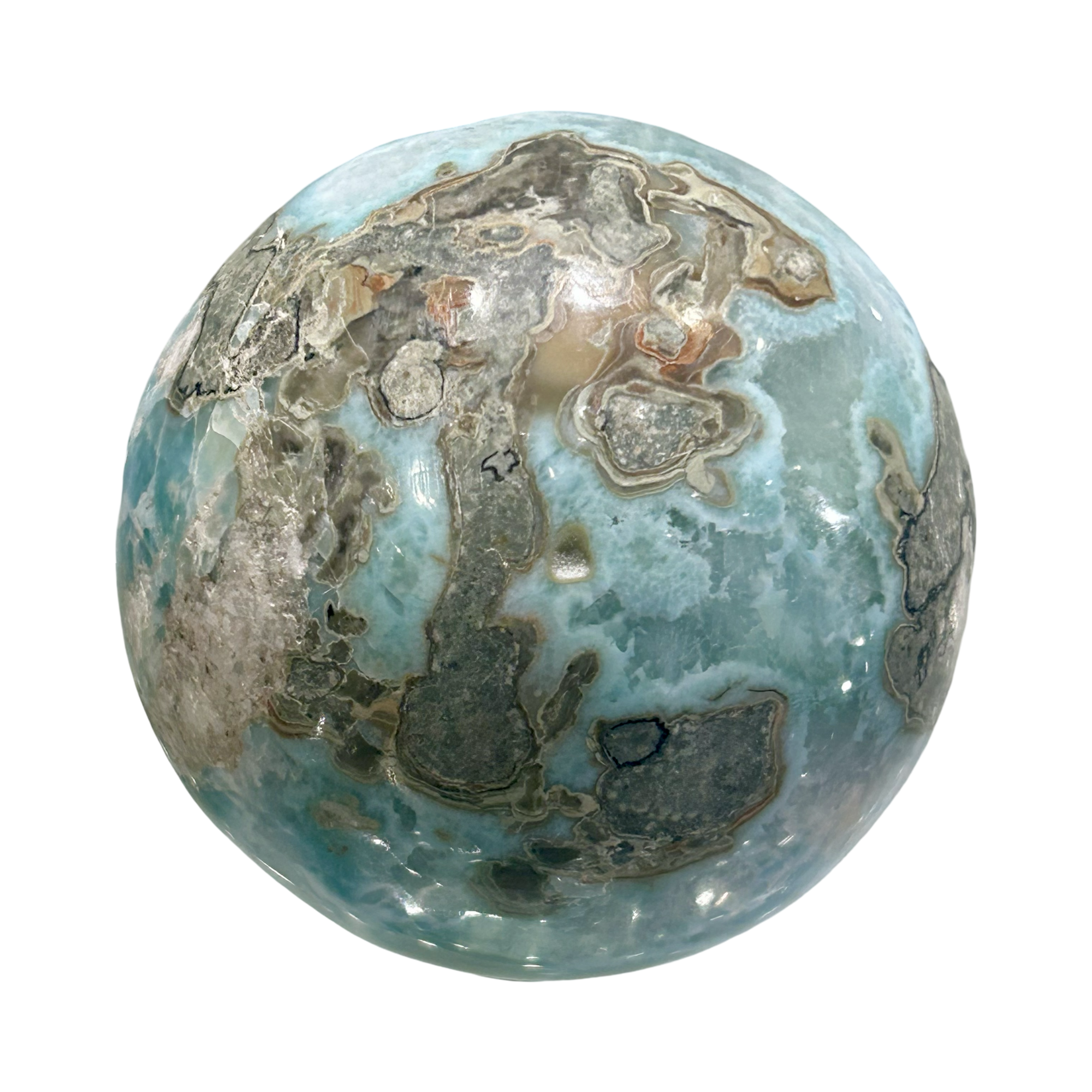Larimar Sphere