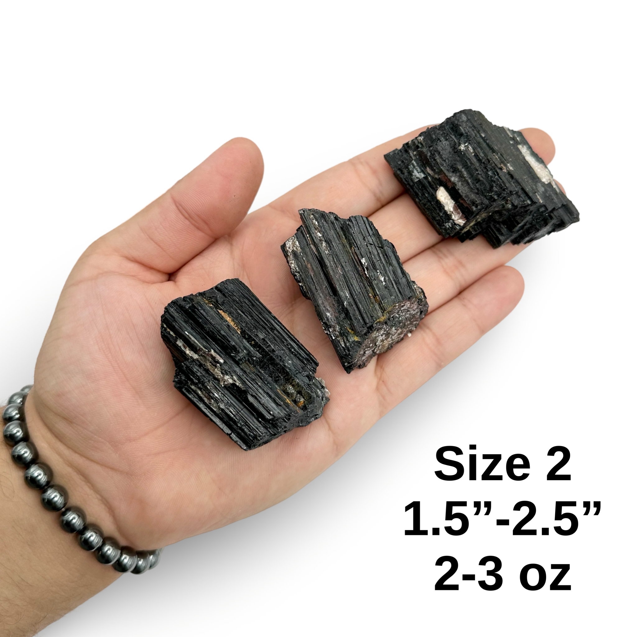 Wholesale Black Tourmaline Raw Stones - Sold by Piece